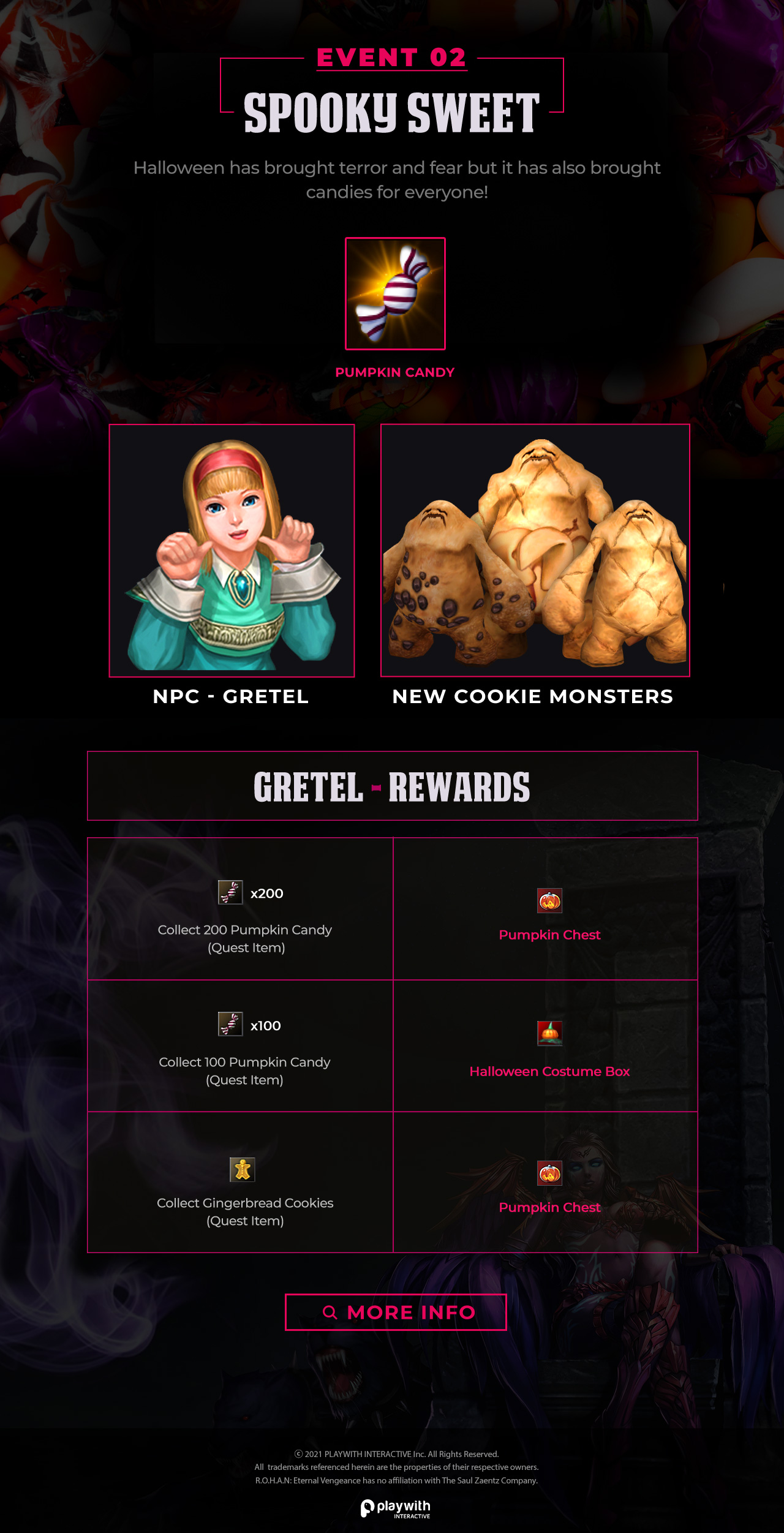HORROR TALE HALLOWEEN SEASON EVENT 2. Spooky Sweet